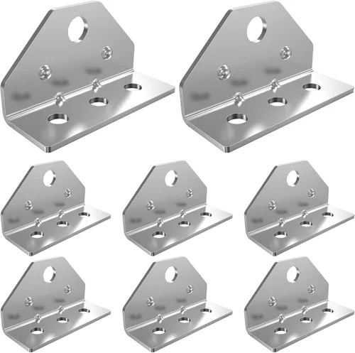 Miniatura 3 de 8 piezas de soporte de ángulo superior giratorio para remolque de barco, soporte de ángulo superior galvanizado para pontón de barco, soporte