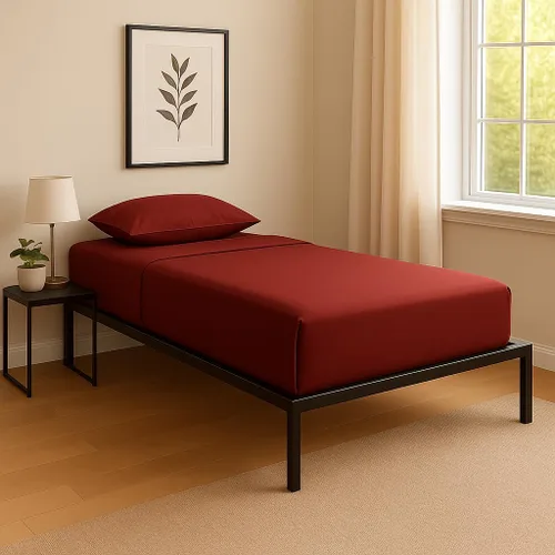 Mattress-Homes Juego de sábanas de lujo de algodón egipcio para cuna, 4 piezas, sábanas bajeras de 8 pulgadas de profundidad para 25 x 75 pulgadas,
