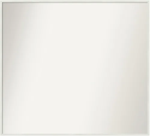 Miniatura 567 de Amanti Art Espejo de baño blanco para sobre el fregadero, 32 x 45 pulgadas, espejo de tocador rectangular blanco esbelto, marco de madera moderno