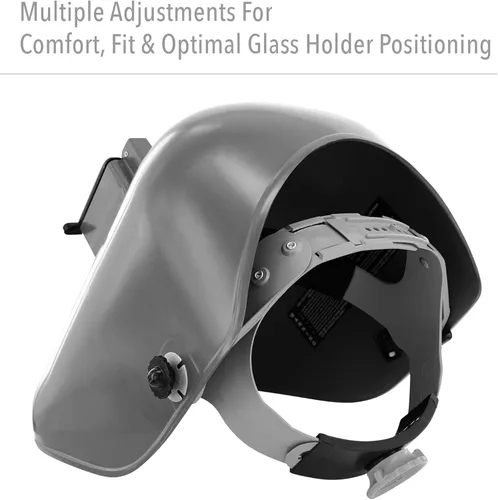 Miniatura 6 de North 906GY Tigerhood Classic, casco para soldar termoplástico, gris