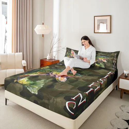 Miniatura 16 de Sábana bajera de galaxia tamaño individual, juego de ropa de cama con purpurina degradado para niños, niñas, niños y mujeres, decoración