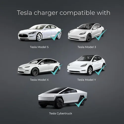 Miniatura 3 de Lectron Cargador Tesla de Nivel 1 (WiFi) con Control de Aplicación – 12 Amperios, 120V, Enchufe NEMA 5-15, Cable de Extensión de 16 pies, Conector
