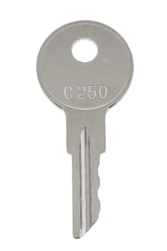 Miniatura 5 de JEENDA 4 llaves de encendido C250 reemplazan 089216-001 170151-001 compatibles con carretilla elevadora Crown Ford/New Holland Massey Ferguson