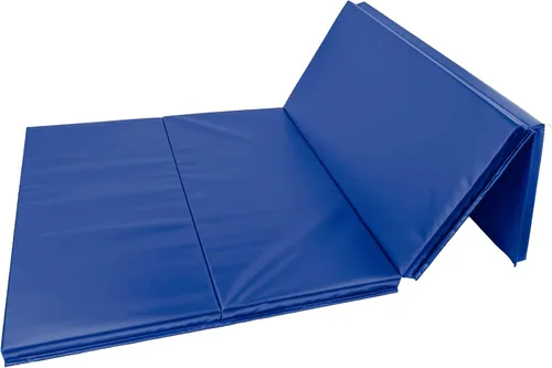 Miniatura 10 de FlooringInc's - Alfombrilla plegable de gimnasia – Almohadilla de aterrizaje gruesa de seguridad para rodar, artes marciales y entrenamiento