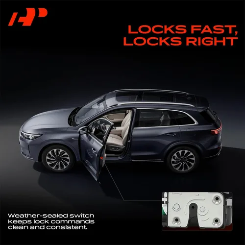 Miniatura 3 de A-Premium Actuador de bloqueo de puerta delantera izquierda del lado del conductor compatible con Hyundai Accent 2012-2017, conector de 5 pines