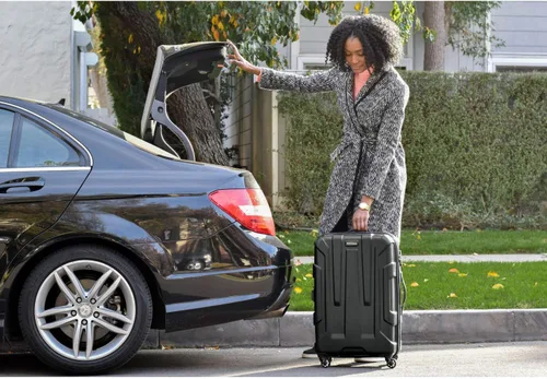 Miniatura 3 de Samsonite - Maleta rígida expandible Centric con ruedas giratorias, Negro), 92794-1041