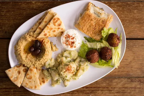 Miniatura 5 de Sadaf Falafel Mix – Mezcla de Falafel Mediterráneo – Plato clásico de Oriente Medio – Falafel vegetariano – Sin MSG – Sin conservantes artificiales