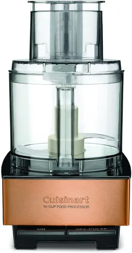 Miniatura 13 de Cuisinart procesador de alimentos de 14 tazas y picador de verduras para picar, cortar en cubos, rallar, puré y amasar masa, acero inoxidable azul
