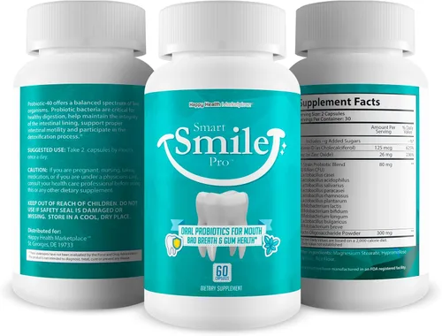 Miniatura 4 de Smart Smile Pro – Nuestros mejores probióticos orales para dientes y encías – Probióticos dentales orales – Probióticos para la salud dental