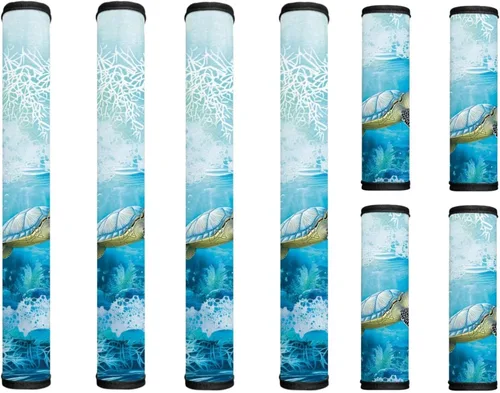 Miniatura 13 de America250 Refrigerator Door Handle Covers Set of 8 Fridge Oven Dishwasher Kitchen Appliance Protector for 250 Years of American Independence Get