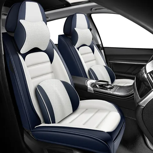 Miniatura 14 de Cubiertas de asiento ILMO para camiones 2009-2026 F150, 2011-2026 F250 F350 XL XLT Super Duty Crew Cab Lariat King Ranch Platinum, protectores