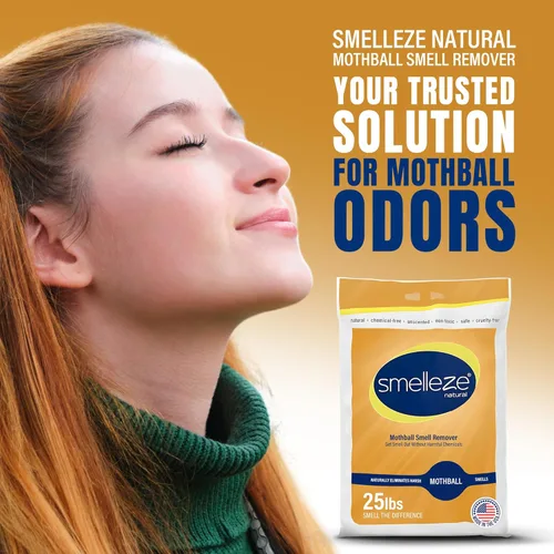 Miniatura 4 de SMELLEZE Desodorizador eliminador de olores natural: 25 lb. Los gránulos de bolsa se ocupan de los olores malolientes