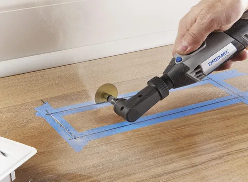 Miniatura 3 de Herramienta rotativa Dremel Mfg 575 con accesorio para ángulo recto