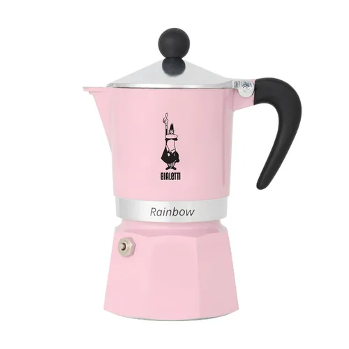 Miniatura 16 de Bialetti 5043 - Cafetera espresso arcoíris, Azul Claro
