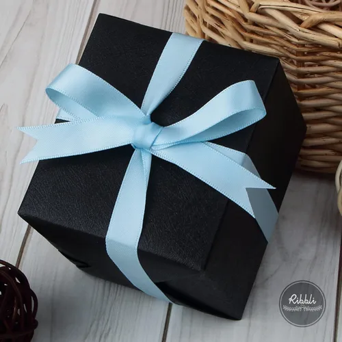 Miniatura 375 de Ribbli - Cinta de satén de doble cara dorada, 1/2 pulgada x 25 yardas, uso para ramo de lazos de manualidades, envoltura de regalos, decoración