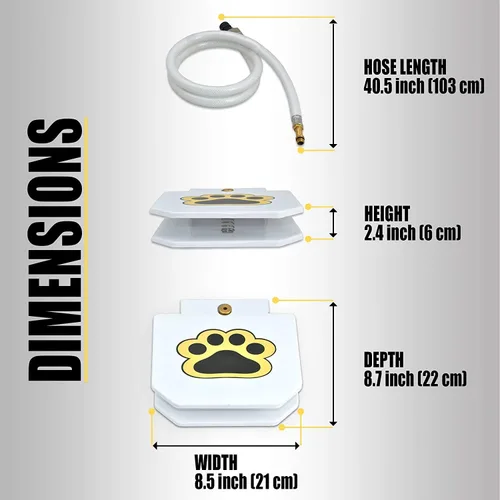 Miniatura 6 de Fuente de agua potable para perros al aire libre, dispensador fácil de activar para mascotas, agua dulce, resistente, fácil de usar