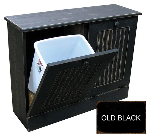 Miniatura 17 de Cubo doble de basura/Recipiente para papelera de reciclaje. Borgoña sólido