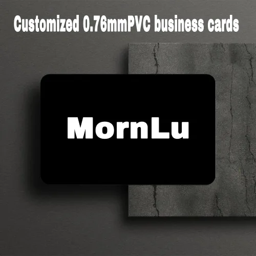 Miniatura 6 de Tarjetas de visita personalizadas de PVC impermeable para añadir foto/texto/logotipo/imprimir tus propias tarjetas de visita personalizadas impresas