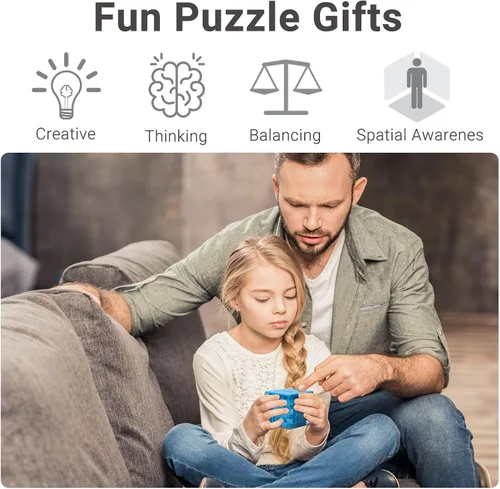 Miniatura 3 de Caja de rompecabezas laberinto de dinero iKeelo (paquete de 2) para niños y adolescentes, hace que dar regalos en efectivo sea más divertido