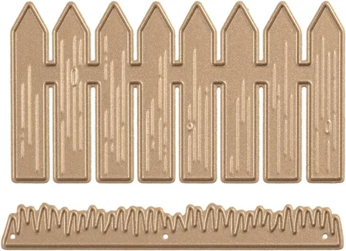 Miniatura 4 de Spellbinders S3-320 Die D-Lites Picket Fence Grabado/oblea fina