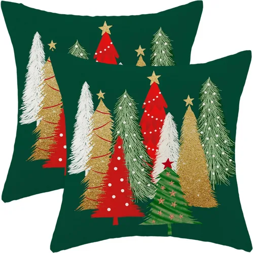 Miniatura 56 de AEIOAE - Juego de 2 fundas cuadradas de almohadones de lino para otoño con calabaza en tono naranja quemado y blanco, para decoración al aire libre