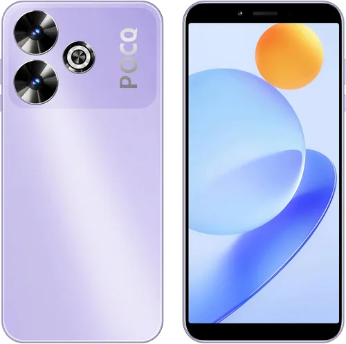 M6 Plus teléfonos desbloqueados 5G teléfono celular 6.5 pulgadas, teléfono celular Android 13.0, 6GB+256GB, 6800mAh, teléfono dual SIM (morado)