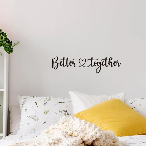 Miniatura 3 de Calcomanías de vinilo para pared con citas inspiradoras para dormitorio, decoración del hogar