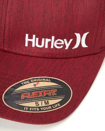 Miniatura 3 de Hurley Men's One & Only Corp Flexfit Perma Curve Bill Baseball Hat