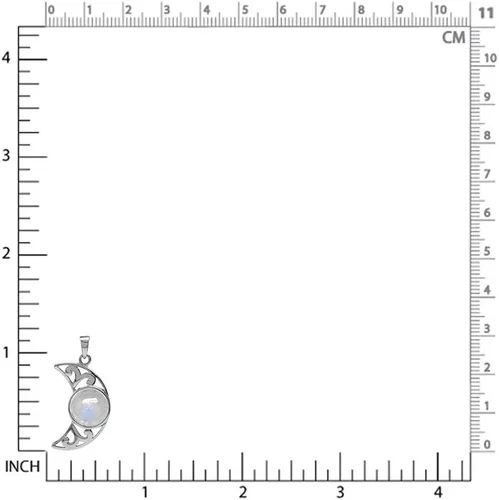 Miniatura 13 de Silvershake Aretes colgantes o colgante o colgante de plata de ley 925 chapada en oro amarillo con dije o colgante con cadena de 18 pulgadas