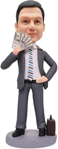 Miniatura 19 de Bobblehead personalizada para mujer, figura personalizada de Lady Boss de la foto, regalo de empoderamiento para mujeres, decoración de escritorio