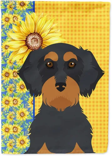Miniatura 42 de Caroline's Treasures WDK5331CHF - Bandera de verano con diseño de girasoles rojos y blancos, manga grande, para porche, para colgar en la pared