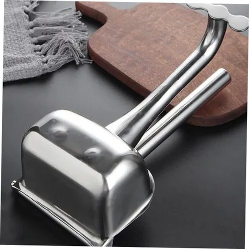 Miniatura 2 de Exprimidor manual de frutas de acero inoxidable, exprimidor de grado alimenticio para extracción de jugo, mango ergonómico, diseño que ahorra mano
