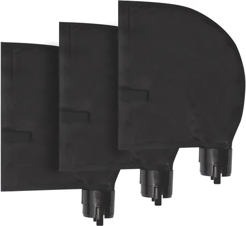 Miniatura 8 de Bolsa de repuesto negra 360 380 para piezas de limpieza de piscinas Polaris, bolsas de filtro de desechos de piscina multiusos con cremallera