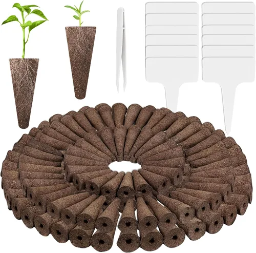 Miniatura 6 de Tigvio Kit de cápsulas hidropónicas de 66 piezas - Compatible con Aerogarden y todas las marcas - Sistema de jardín interior para cultivar cualquier