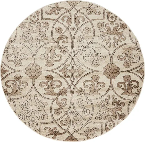Miniatura 23 de Unique Loom Rushmore Collection - Alfombra de área Washington (2 pies x 5 pies 1 pulgada, beige oscuro/beige)