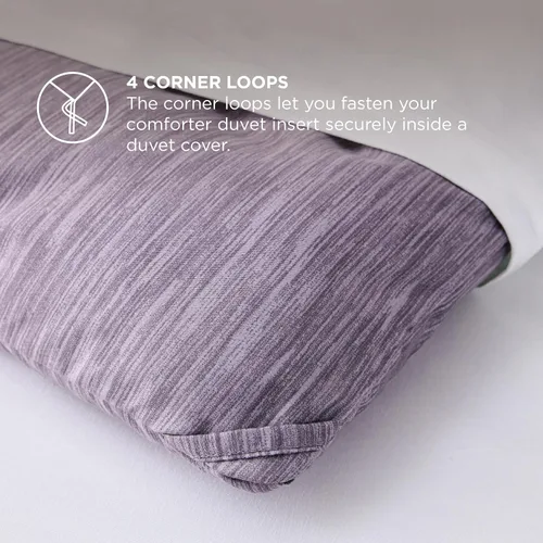 Miniatura 150 de Bedsure Juego de edredón Twin/Twin XL, ropa de cama suave beige para todas las estaciones, juego de cama teñido catiónico, 2 piezas, 1 edredón