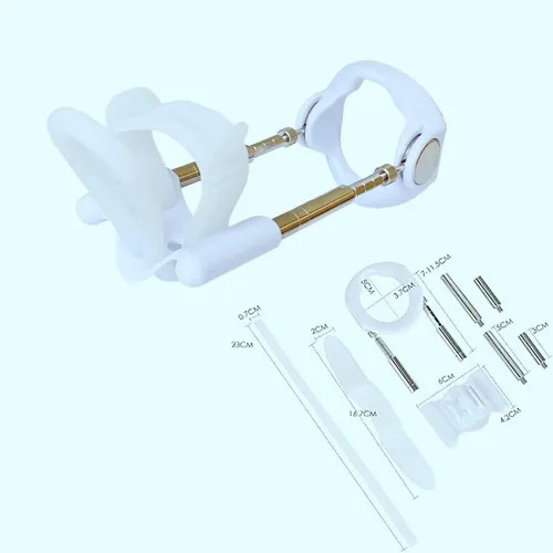 Miniatura 4 de Dispositivos de tracción de pene para hombres, kit de masaje, barra extensora, tamaño masculino, estirador de entrenamiento de resistencia