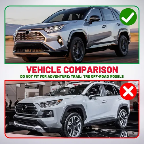 Miniatura 3 de Faros antiniebla para TOYOTA RAV4 2019-2025 (no compatible con modelos ADVENTURE; TRAIL y TRD OFF-ROAD). Repuesto de lámparas antiniebla OEM, 1 par