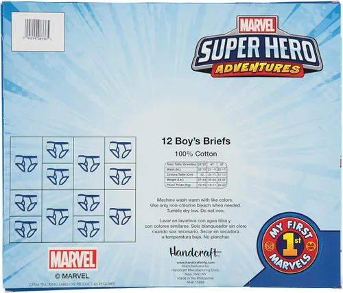 Miniatura 5 de Spiderman Boys' Underwear Multipacks Briefs