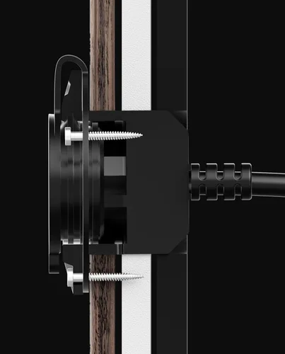 Miniatura 4 de Enchufe de Cargador de Entrada de Alimentación de Costa para RV de 15AMP 125V Puerto de CA con Cable de Extensión Integrado de 16" y Tapa Resistente