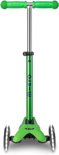 Miniatura 4 de Micro Kickboard Mini scooter LED para niños de 2 a 5 años Niños de hasta 110 libras Diseño de 3 ruedas inclinadas para dirigir Barra en T