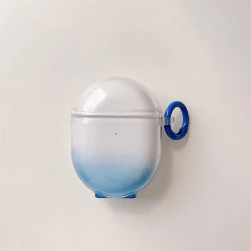 Miniatura 10 de Cubierta protectora transparente transparente de TPU suave de color degradado compatible con auriculares Xiaomi Redmi Buds 4, funda protectora