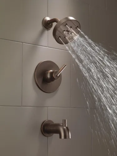 Miniatura 2 de Delta Faucet - Kit de ducha modelo T14459, sin válvula Bronce veneciano