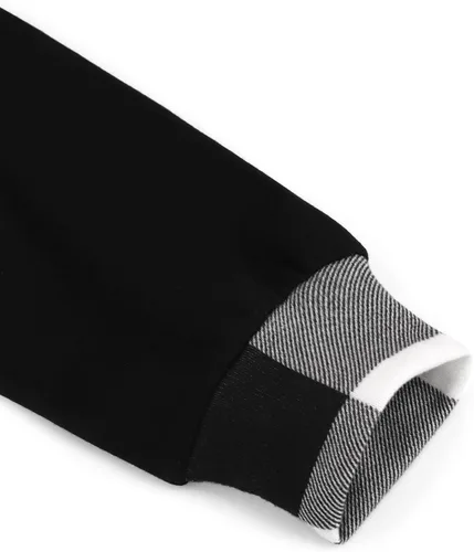 Miniatura 4 de VALOLIA Sudadera casual de manga larga con cremallera y solapa para mujer, túnica a la moda