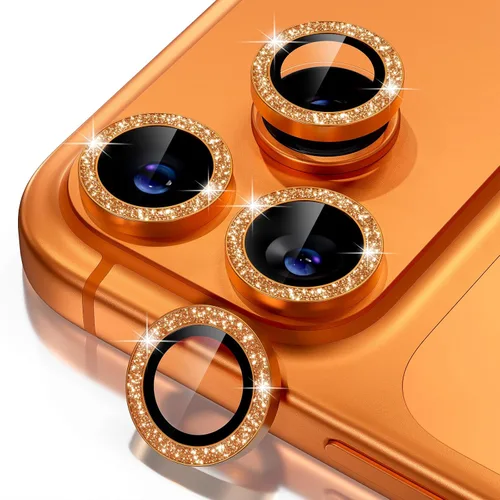 Miniatura 52 de Misea Compatible con iPhone 17 Pro/iPhone 17 Pro Max Protector de Lente de Cámara Brillante, Vidrio Templado 9H Cubierta de Cámara Protector