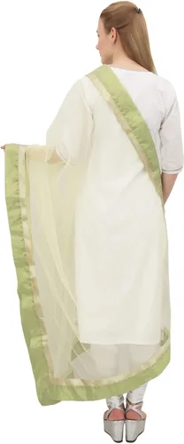 Miniatura 4 de Phagun Indian Designer Net Dupatta - Bufanda para mujer