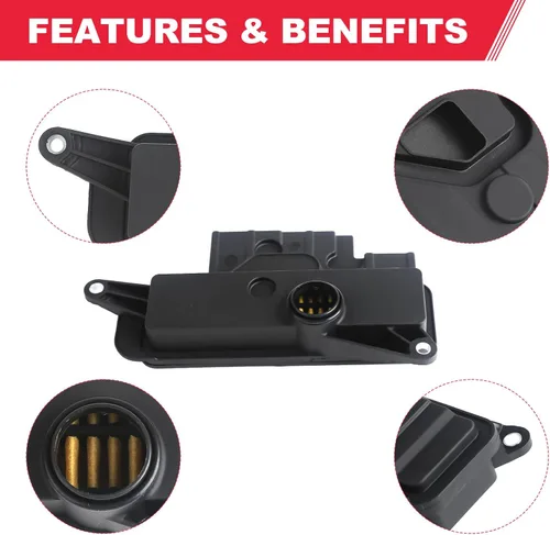 Miniatura 5 de 044-0398 Kit de filtro de transmisión automática para transmisión U760E - Toyota Scion Camry RAV4 Venza Sienna Reemplaza # 0440398 3533073010