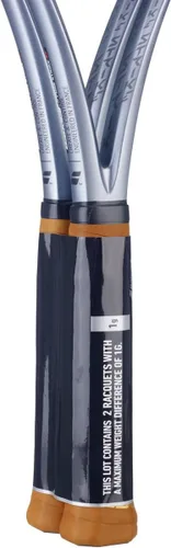 Miniatura 4 de Babolat Pure Strike - Raqueta de tenis de 4ª generación 97 X2 (gris carbón) con cuerda de tu elección