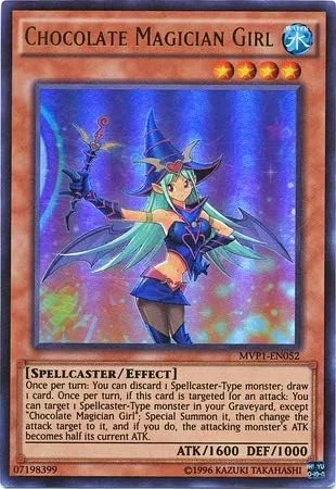 Yu-Gi-Oh! - Chocolate Magician Girl - MVP1-EN052 - Ultra Raro - Edición ilimitada - Paquete de películas El lado oscuro de las dimensiones