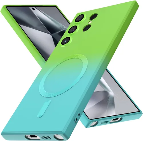 Miniatura 8 de Funda magnética para Samsung Galaxy S23 Ultra, bonita funda protectora delgada de TPU suave a prueba de golpes, protección de pantalla y cámara